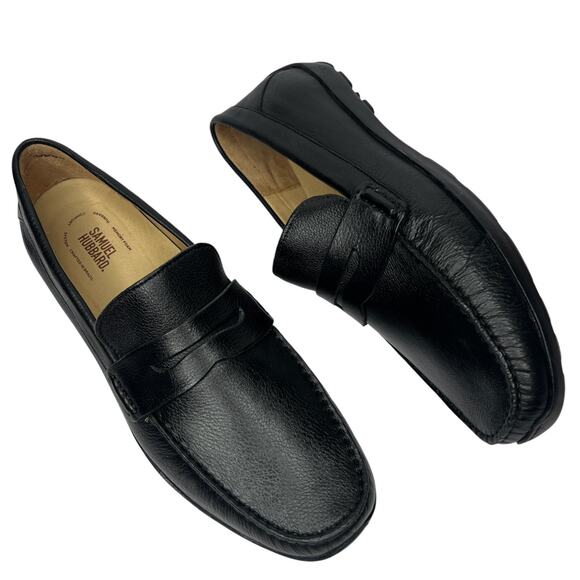 Samuel Hubbard Other - NWOT SAMUEL HUBBARD Free Spirit Driver Shoe Black Driving Shoe Size 13W Loafer